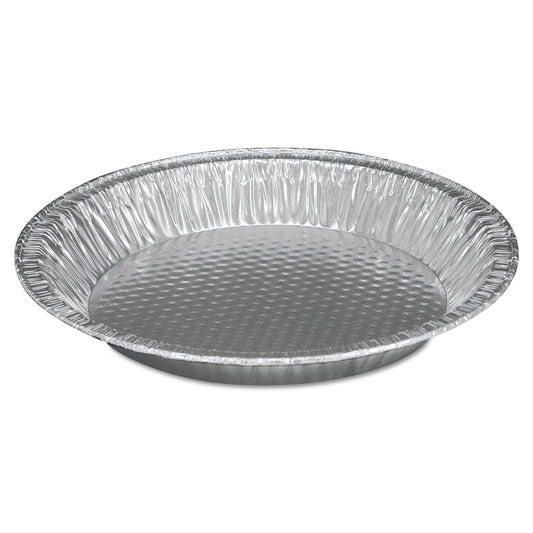 HFA Aluminum Pie Pan, #10, 9.63" Diameter x 1.22"h, 200/Carton (30535)