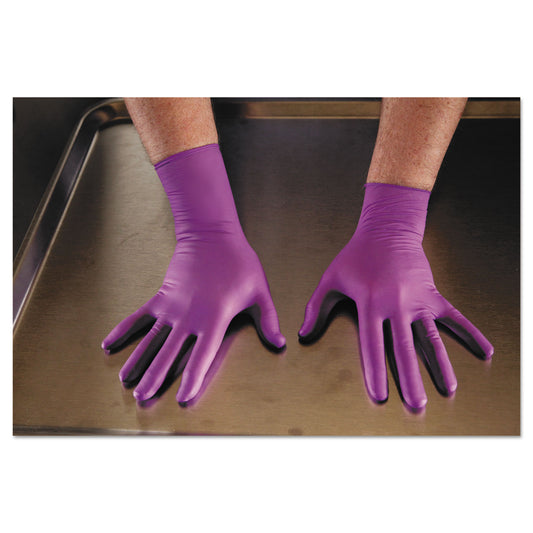 Kimtech PURPLE NITRILE Exam Gloves, 310 mm Length, Large, Purple, 500/Carton (50603)