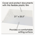 Artistic Second Sight Clear Plastic Desk Protector, with Hinged Protector, 25.5 x 21, Clear (SS2125)