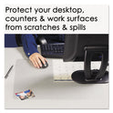 Artistic KrystalView Desk Pad with Antimicrobial Protection, Matte Finish, 22 x 17,  Clear (60240MS)