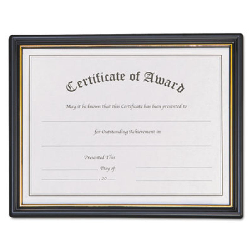 nudell Plastic Framed Award Certificate (19210)