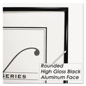 NuDell Metal Poster Frame, Plastic Face, 18 x 24, Black (31222)