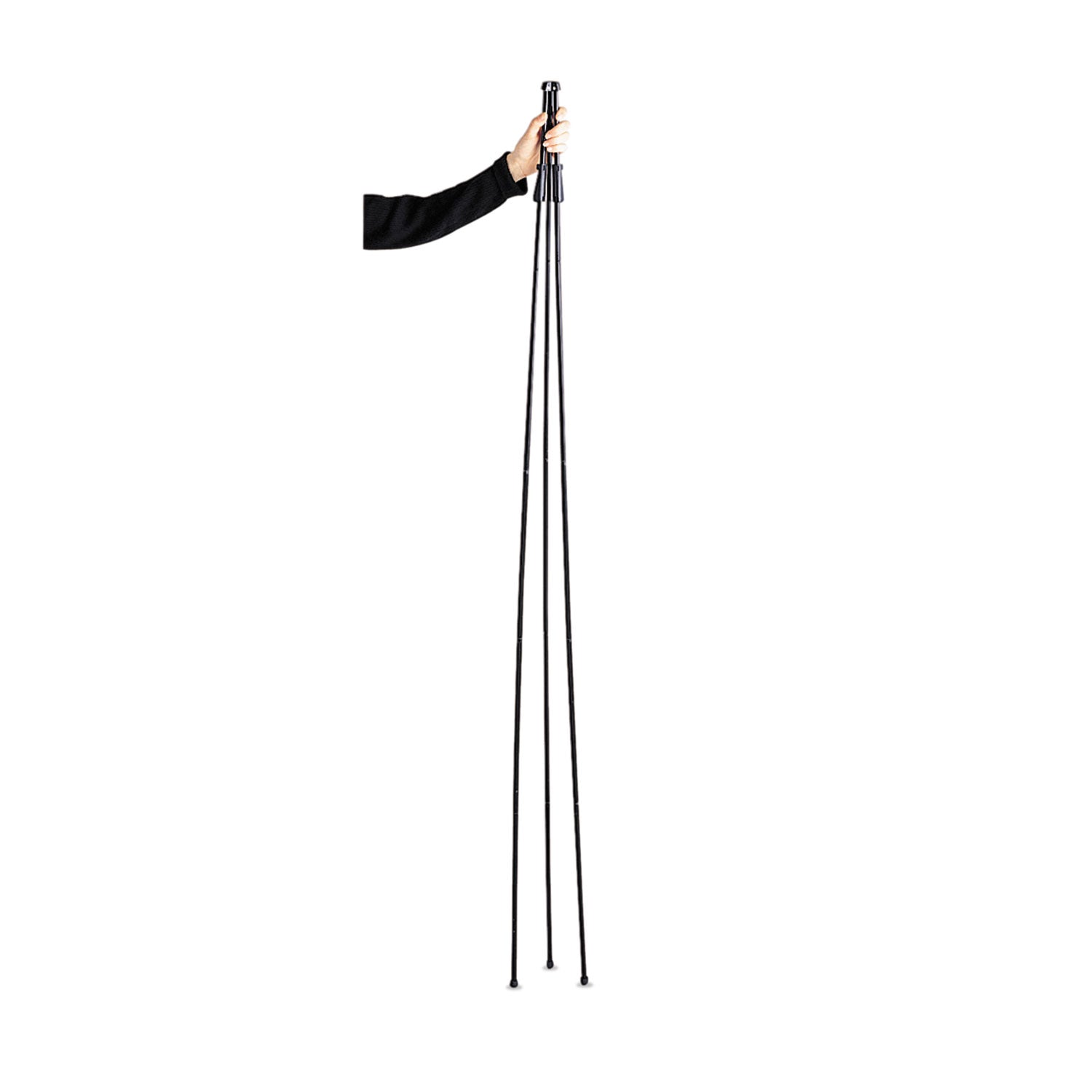 Quartet Full Size Instant Easel, 62.38" Maximum Height, Steel, Black (29E)