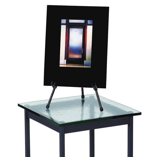 Quartet Tabletop Instant Easel, 14" High, Steel, Black (28E)