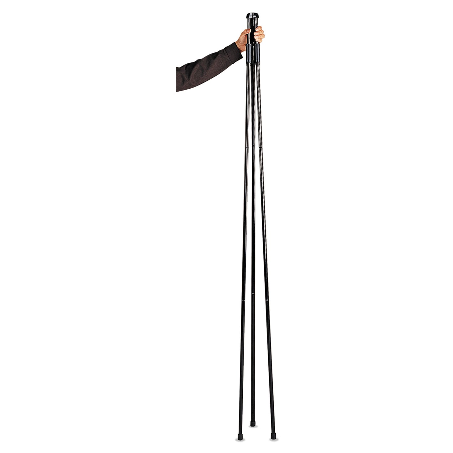 Quartet Heavy-Duty Adjustable Instant Easel Stand, 25" to 63" High, Steel, Black (27E)