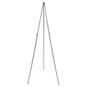 Quartet Full Size Instant Easel, 62.38" Maximum Height, Steel, Black (29E)