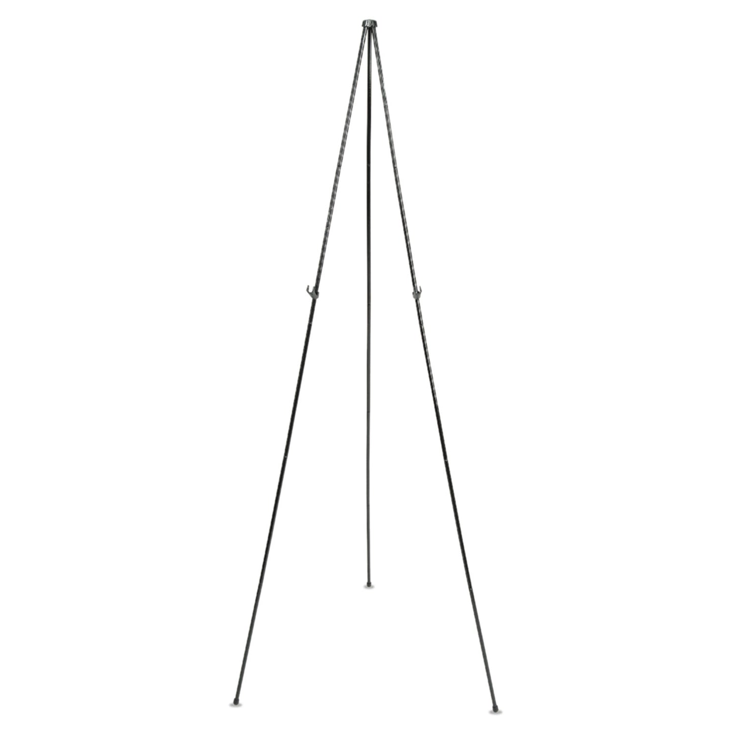 Quartet Full Size Instant Easel, 62.38" Maximum Height, Steel, Black (29E)