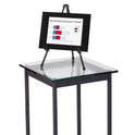 Quartet Tabletop Instant Easel, 14" High, Steel, Black (28E)