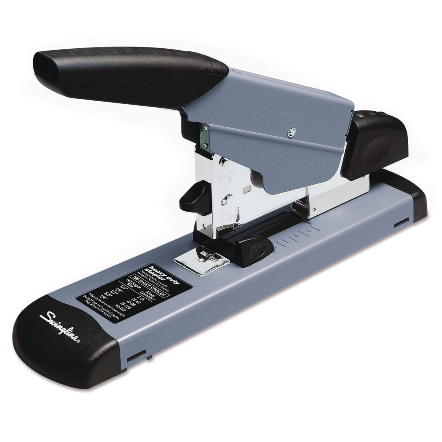 Swingline Heavy-Duty Stapler, 160-Sheet Capacity, Black/Gray (39005)