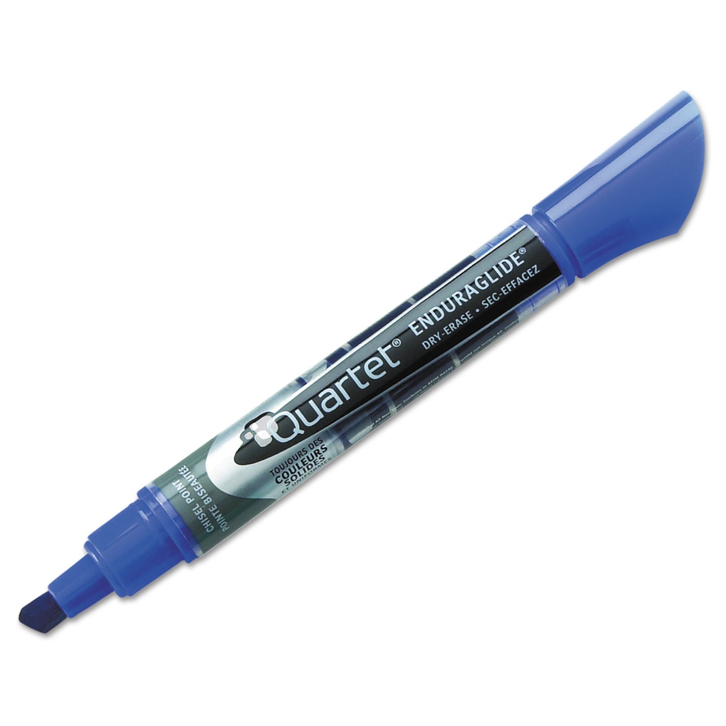 Quartet EnduraGlide Dry Erase Marker, Broad Chisel Tip, Four Assorted Colors, 12/Set (500118M)