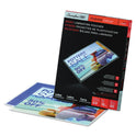 GBC EZUse Thermal Laminating Pouches, 10 mil, 9" x 11.5", Gloss Clear, 50/Box (3200599)