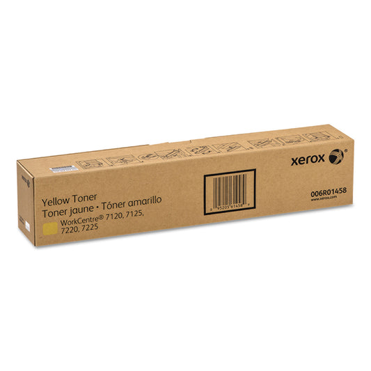 Xerox 006R01458 Toner, 15,000 Page-Yield, Yellow