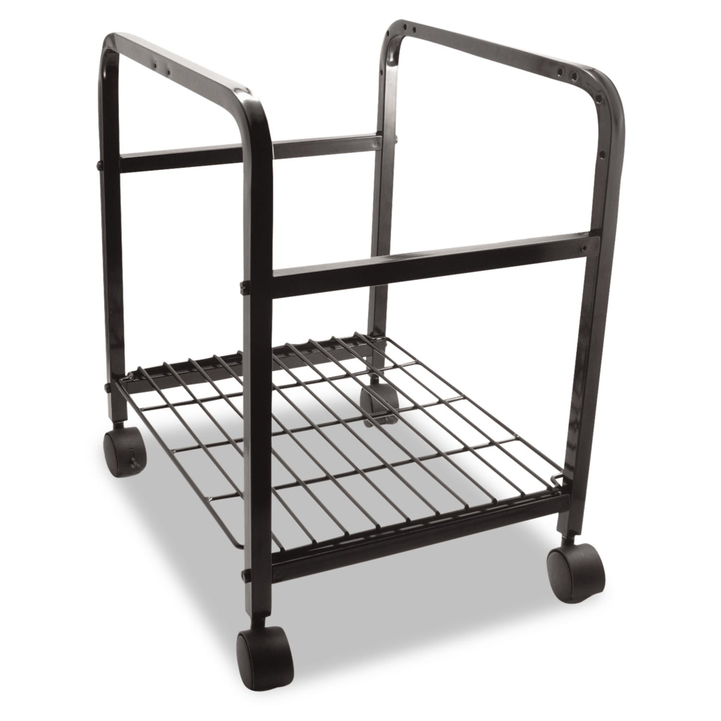 Advantus Heavy-Duty File Shuttle, Metal, 1 Shelf, 17.13" x 14.25" x 20", Black (FS2BHD)
