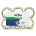 Tartan 3710 Packaging Tape, 3" Core, 1.88" x 54.6 yds, Clear, 6/Pack (37106PK)