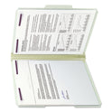 Smead Recycled Pressboard Fastener Folders, 1/3-Cut Tabs, Two SafeSHIELD Fasteners, 3" Expansion, Letter Size, Gray-Green, 25/Box (14944)