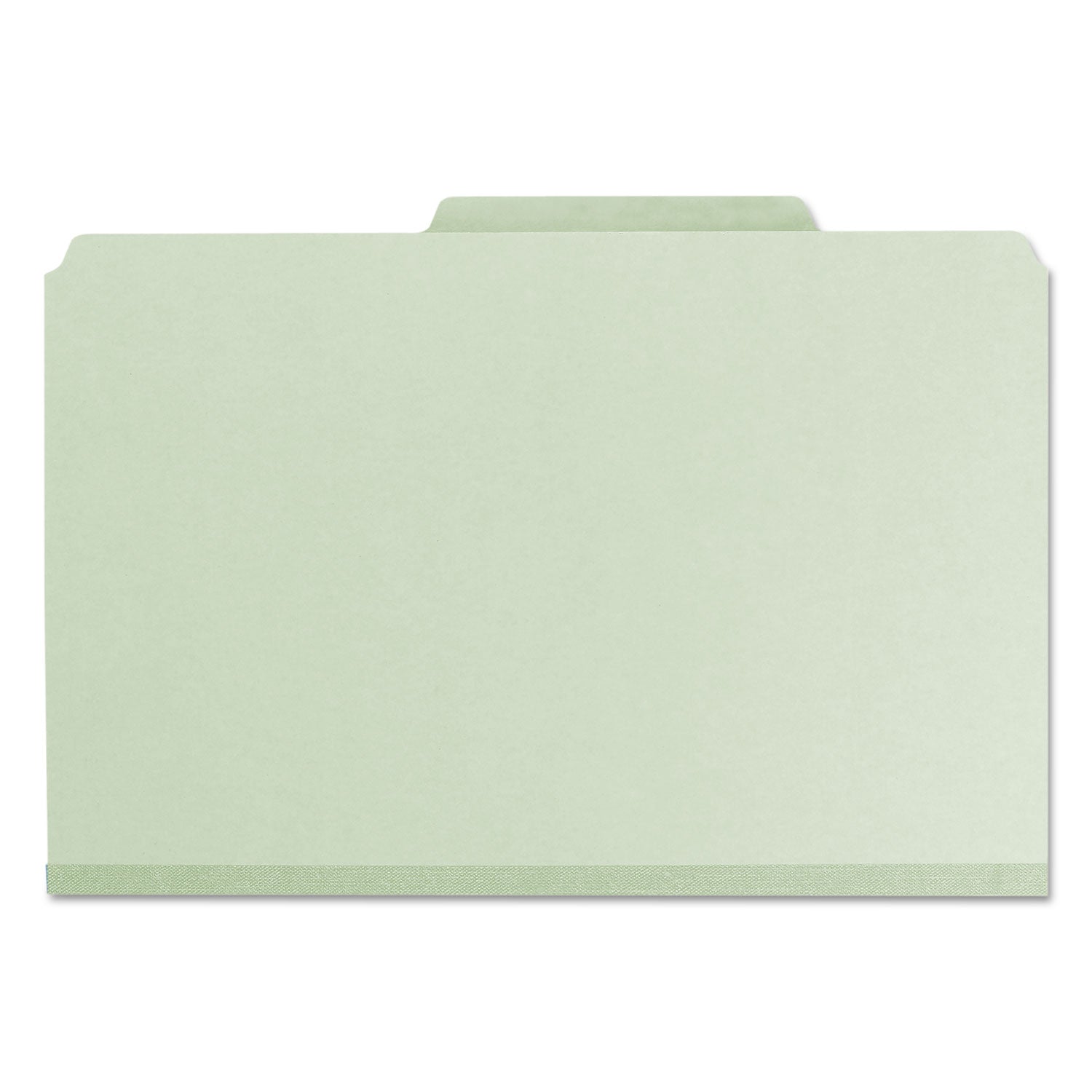 Smead Recycled Pressboard Folders, Two SafeSHIELD Coated Fasteners, 2/5-Cut: R of C, 2" Expansion, Legal Size, Gray-Green, 25/Box (19982)