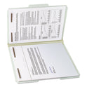 Smead Recycled Pressboard Fastener Folders, 1" Expansion, 2 Fasteners, Letter Size, Gray-Green Exterior, 25/Box (15003)