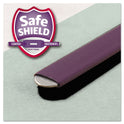 Smead Recycled Pressboard Fastener Folders, 1/3-Cut Tabs, Two SafeSHIELD Fasteners, 2" Expansion, Legal Size, Gray-Green, 25/Box (19934)