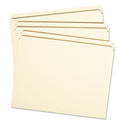 Smead Reinforced Tab Manila File Folders, Straight Tabs, Letter Size, 0.75" Expansion, 11-pt Manila, 100/Box (10310)
