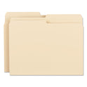 Smead Manila File Folders, 1/2-Cut Tabs: Assorted, Letter Size, 0.75" Expansion, Manila, 100/Box (10320)