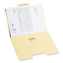 Smead SuperTab Top Tab File Folders, 1/3-Cut Tabs: Assorted, Letter Size, 0.75" Expansion, 11-pt Manila, 100/Box (10301)