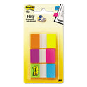 Post-it Page Flags in Portable Dispenser, Assorted Brights, 60 Flags/Pack (680EGALT)