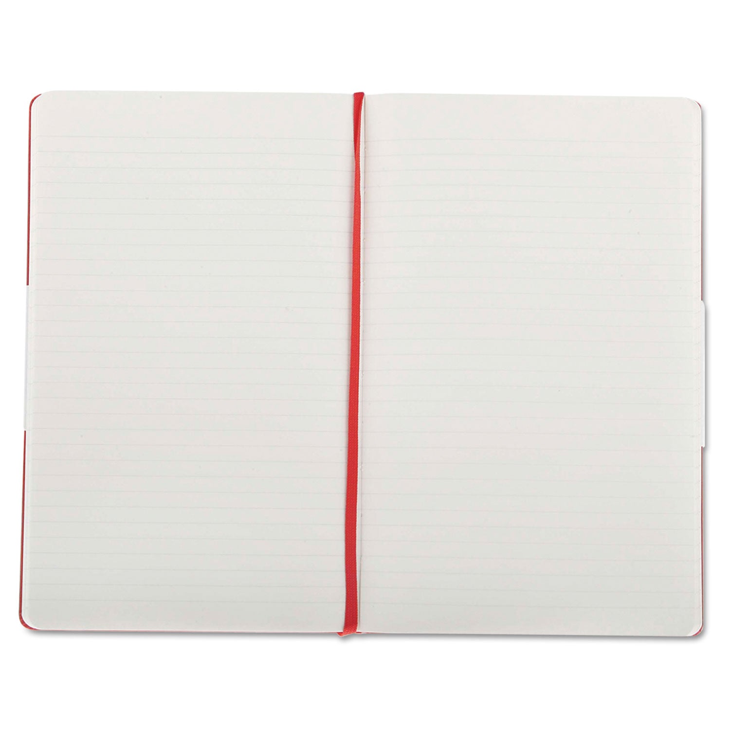 Moleskine Classic Colored Hardcover Notebook, 1-Subject, Narrow Rule, Red Cover, (240) 8.25 x 5 Sheets (QP060R)