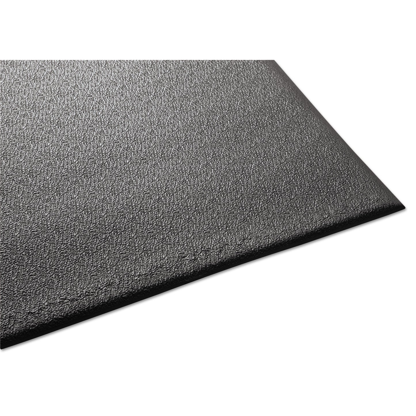 Guardian Soft Step Supreme Anti-Fatigue Floor Mat, 36 x 60, Black (24030501DIAM)