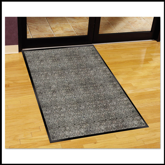 Guardian Silver Series Indoor Walk-Off Mat, Polypropylene, 36 x 60, Pepper/Salt (74030530)