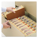 Redrope Drop Front File Pockets, 3.5" Expansion, Legal Size, Redrope, 25/Box