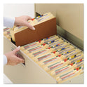 Smead Redrope Drop Front File Pockets, 5.25" Expansion, Legal Size, Redrope, 10/Box (74234)