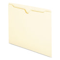 Smead Manila File Jackets, 1-Ply Straight Tab, Letter Size, Manila, 100/Box (75410)