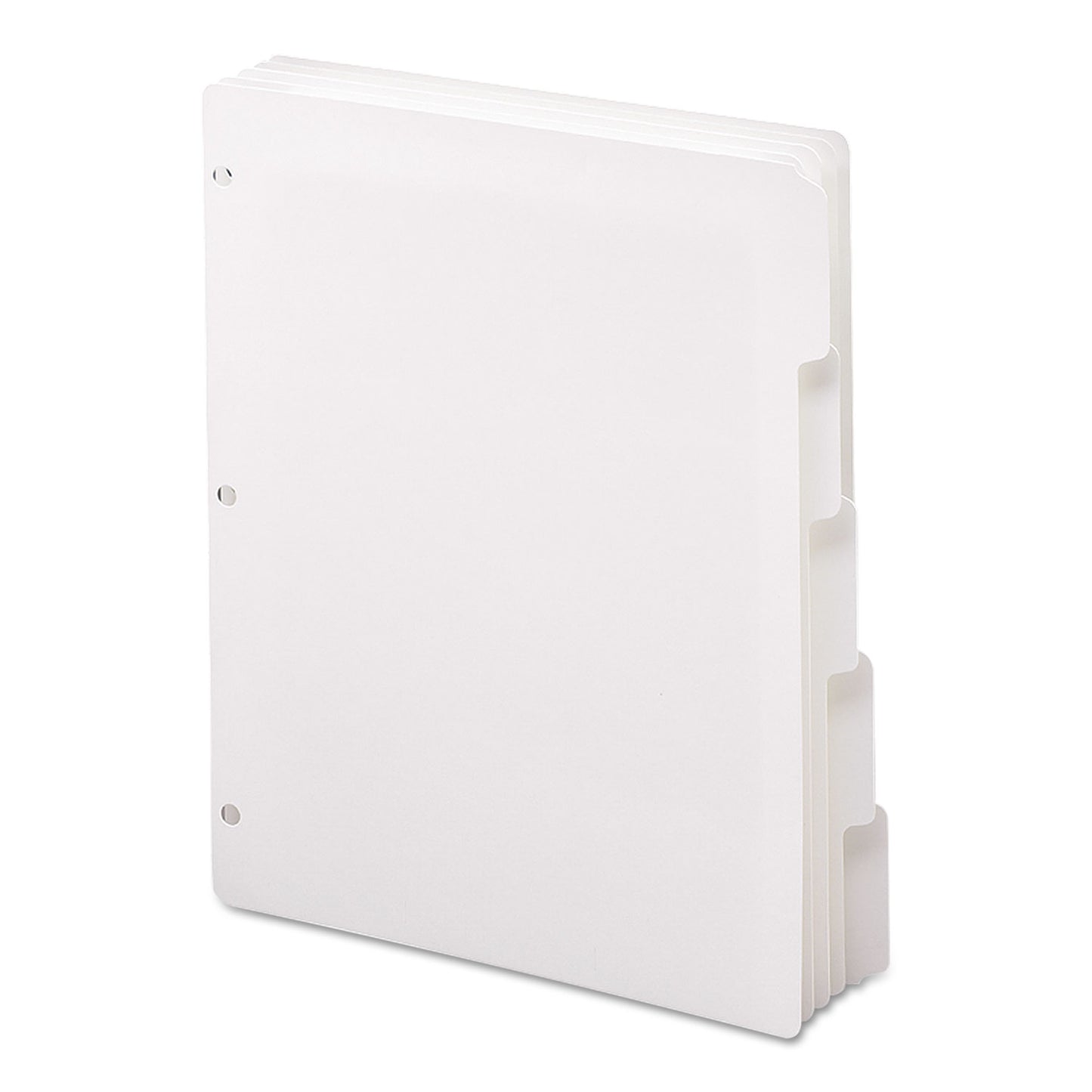Smead Three-Ring Binder Index Divider, 5-Tab, 11 x 8.5, White, 20 Sets (89415)