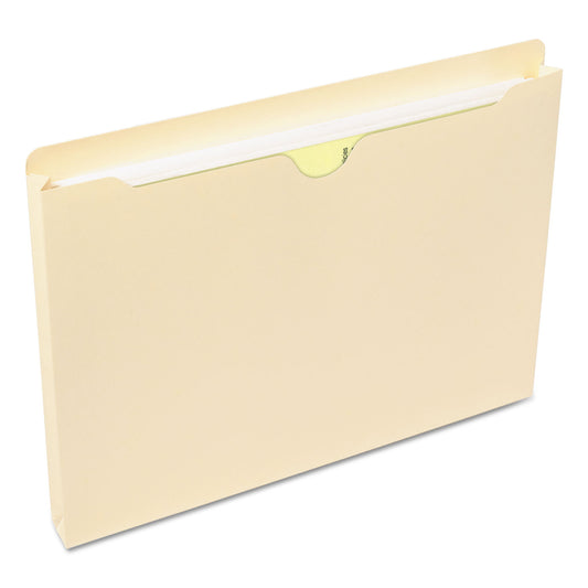 Smead Manila File Jackets, 1-Ply Straight Tab, Letter Size, Manila, 50/Box (75439)