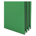 Smead Poly Drop Front File Pockets, 3.5" Expansion, Letter Size, Assorted Colors, 4/Box (73500)