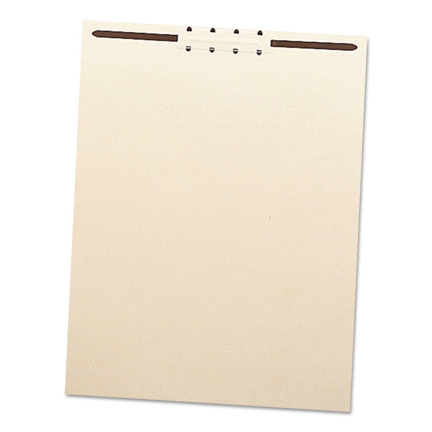 Smead File Backs with 2" Capacity Prong Fasteners, 1 Divider, 1 Fastener, Letter Size, Manila, 100/Box (35511)