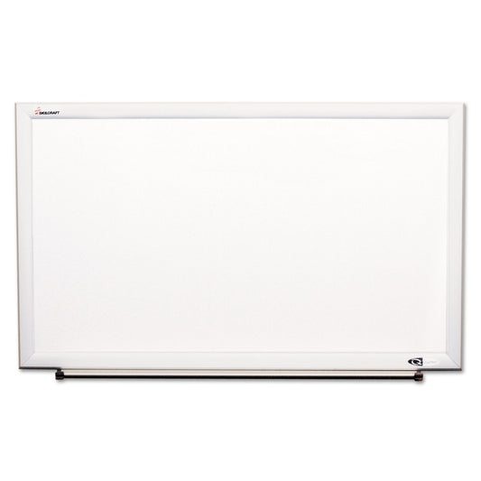 AbilityOne 7110015680040, SKILCRAFT Cubicle Magnetic Dry Erase Board, 18 x 30, White Surface, White Aluminum Frame (5680400)