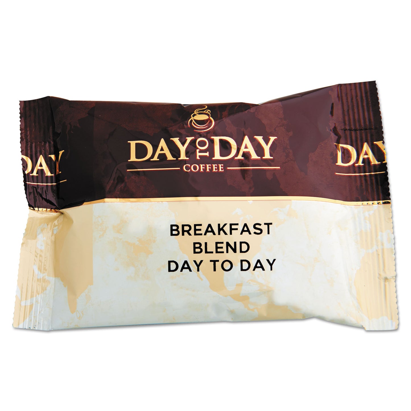 Day to Day Coffee 100% Pure Coffee, Breakfast Blend, 1.5 oz Pack, 42 Packs/Carton (23003)