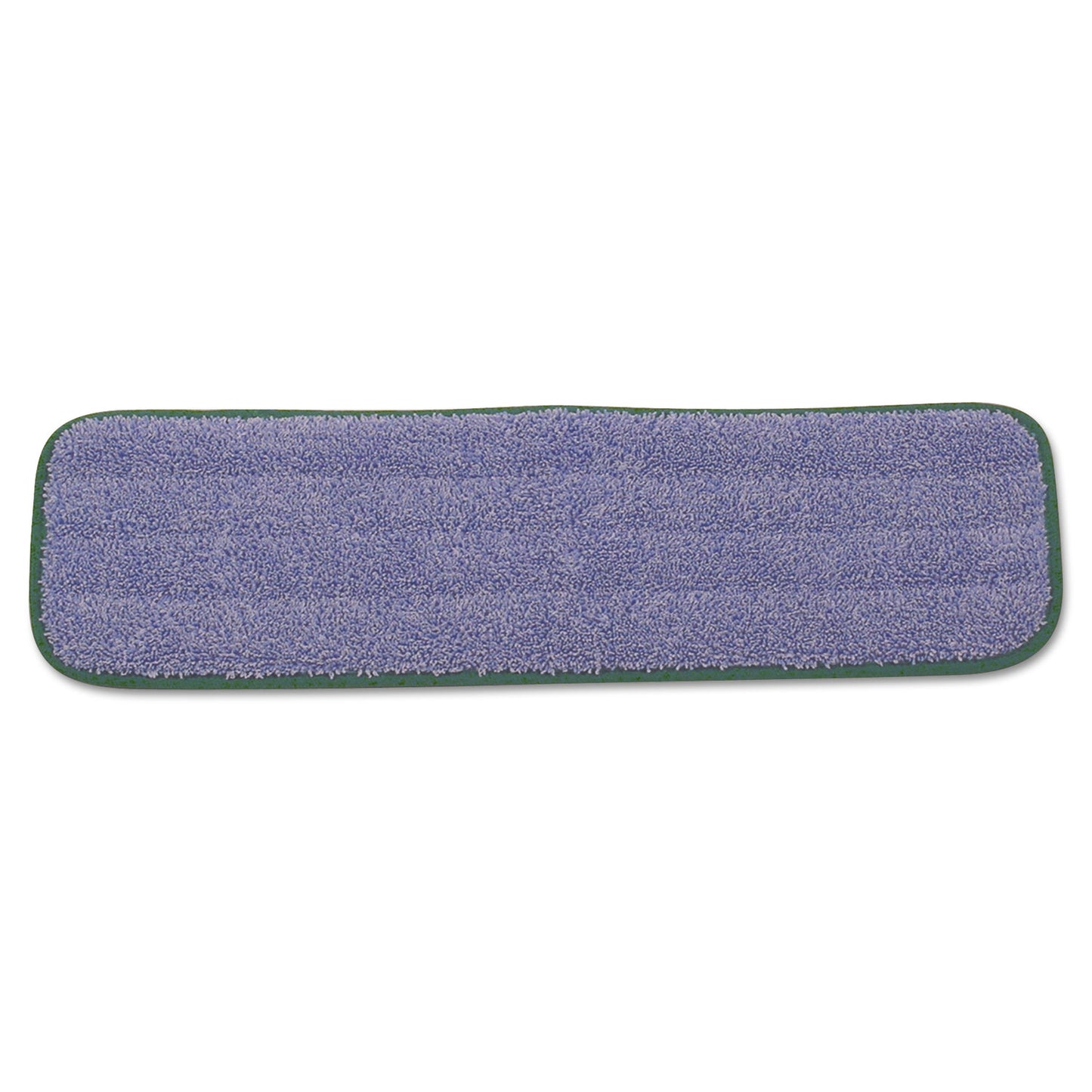 Rubbermaid Commercial Microfiber Wet Mopping Pad, 18.5" x 5.5" x 0.5", Green, 12/Carton (Q410GRECT)