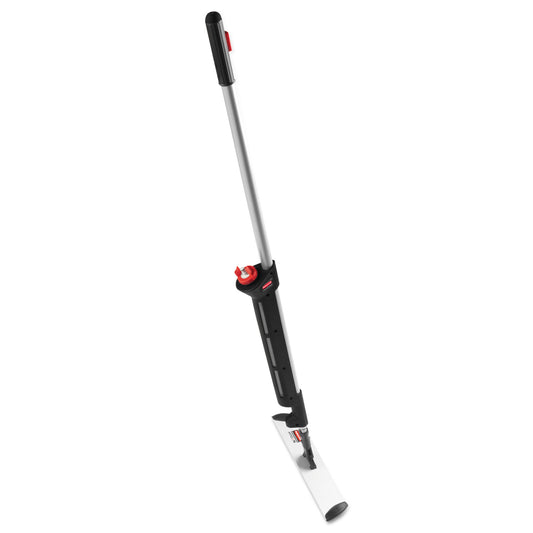 Rubbermaid Pulse Microfiber Spray Mop System, 17" Wide Microfiber Head, 52" Black Plastic Handle (1863884)