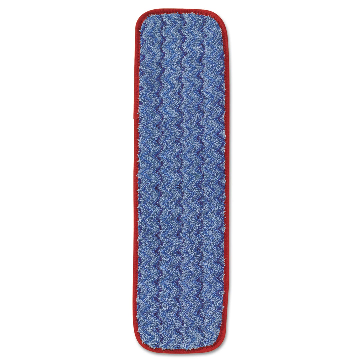 Rubbermaid Commercial Microfiber Wet Mopping Pad, 18.5" x 5.5" x 0.5", Red (Q410RED)