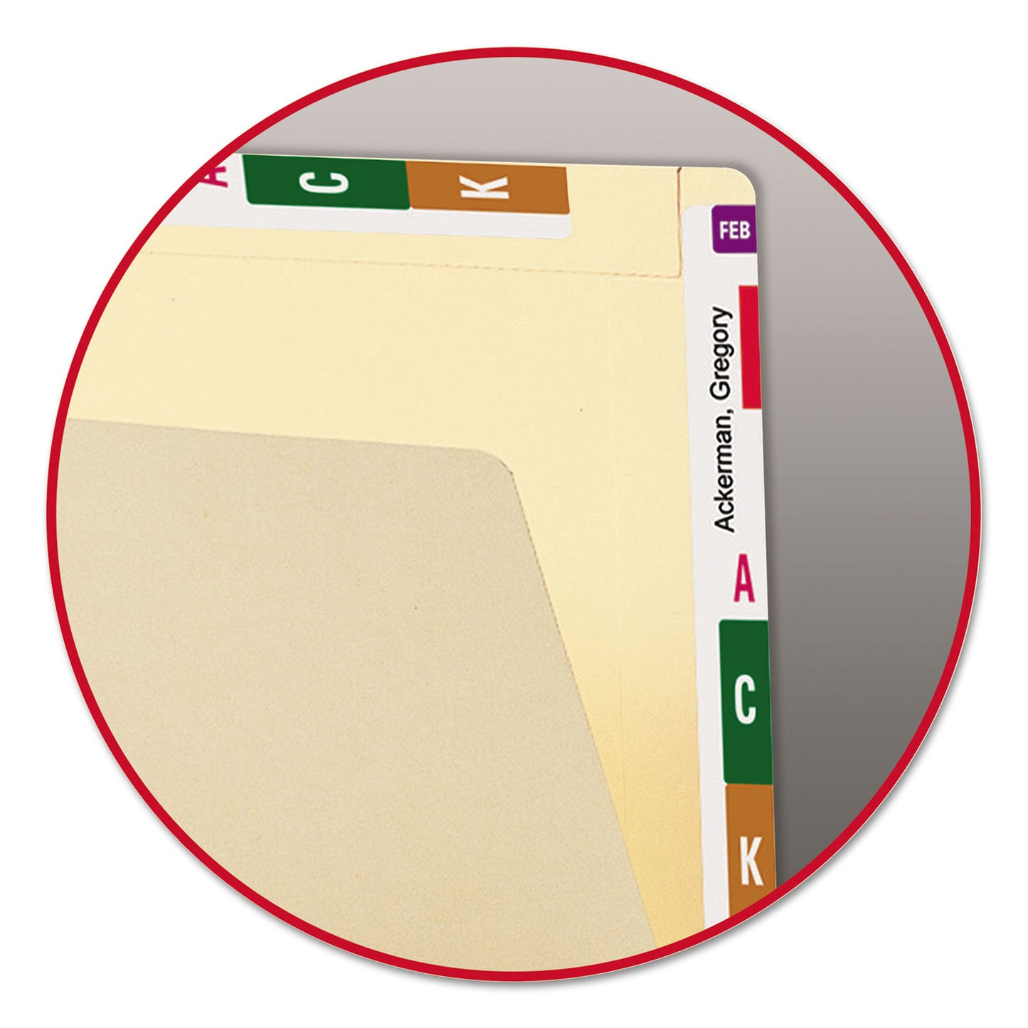 Smead Heavyweight Manila End Tab Conversion File Folders, Straight Tabs, Letter Size, 0.75" Expansion, Manila, 100/Box (24190)