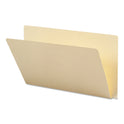 Smead Extended End Tab Manila Folders, Straight Tabs, Legal Size, 0.75" Expansion, Manila, 100/Box (27250)