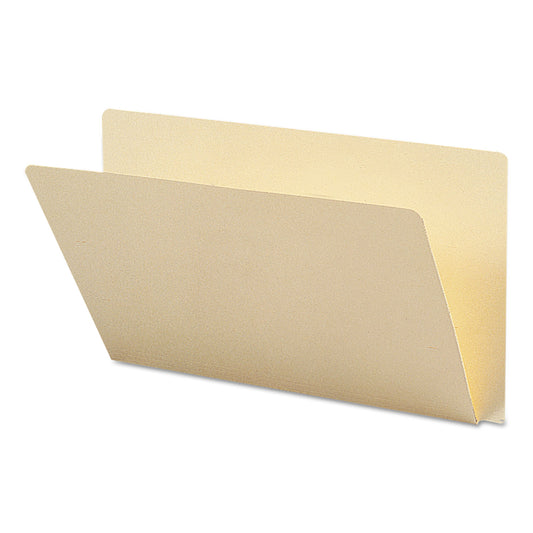 Smead Extended End Tab Manila Folders, Straight Tabs, Legal Size, 0.75" Expansion, Manila, 100/Box (27250)