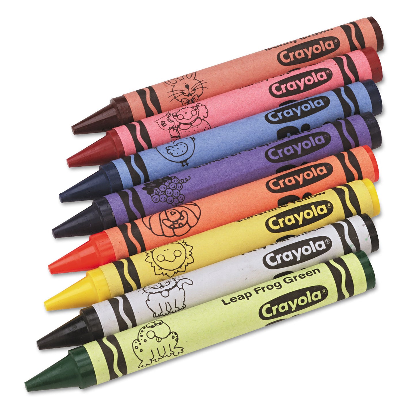 Crayola Jumbo Classpack Crayons, 25 Each of 8 Colors, 200/Set (528389)