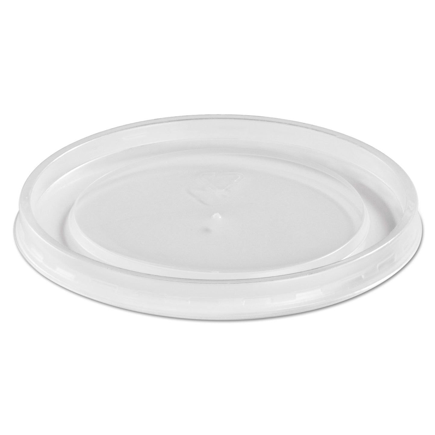 Chinet Plastic High Heat Vented Lid, Fits 16-32 oz, White, 50/Bag, 10/Bags Carton (89112)