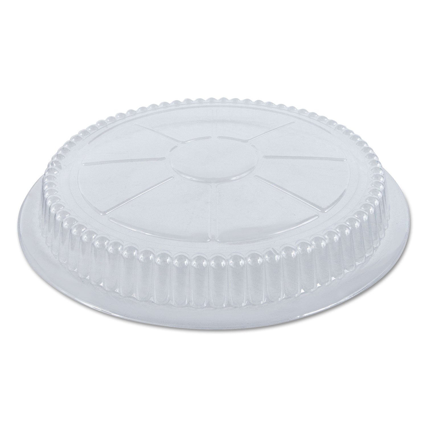 HFA Plastic Dome Lid, 8.25" Diameter x 0.88"h, Clear, 500/Carton (2058DL)