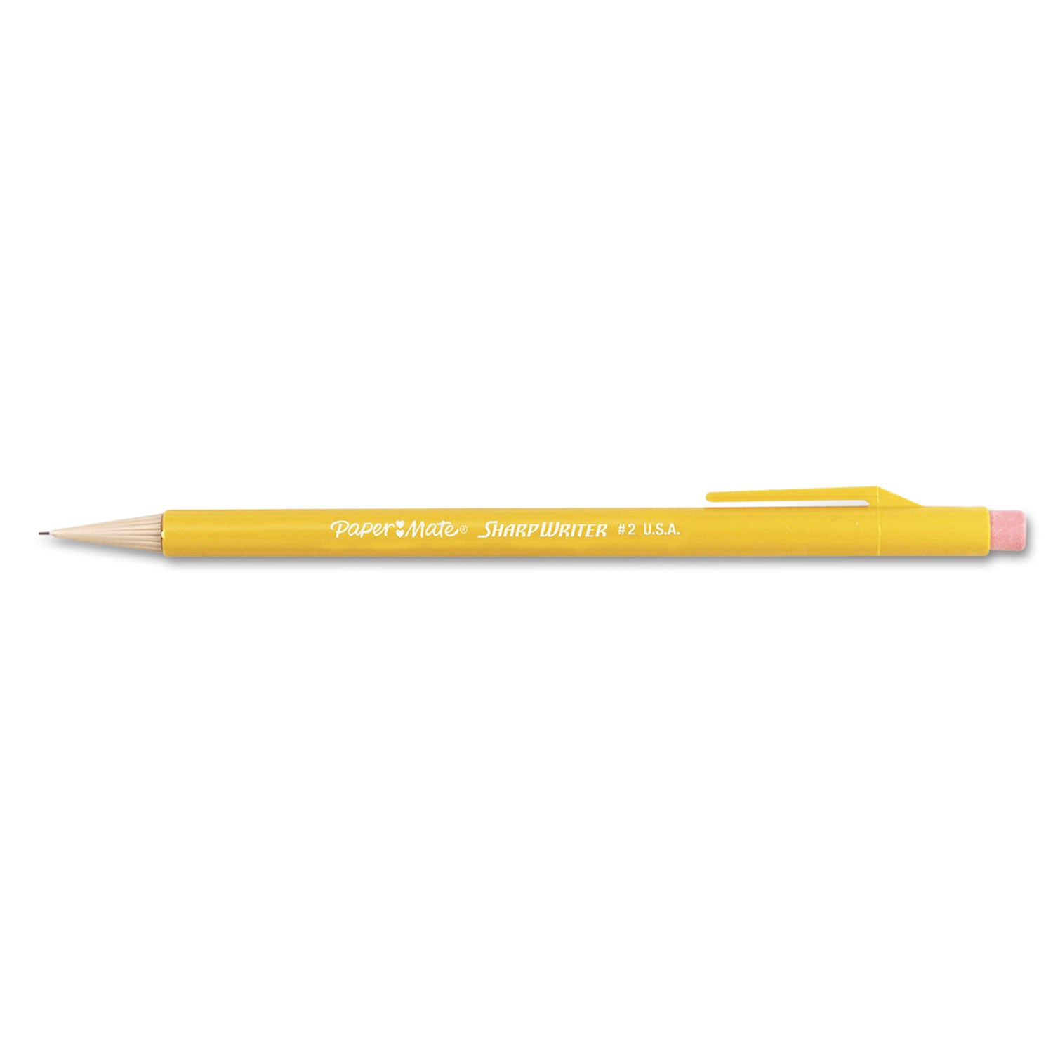 Paper Mate Sharpwriter Mechanical Pencil Value Pack, 0.7 mm, HB (#2), Black Lead, Classic Yellow Barrel, 36/Box (1921221C)