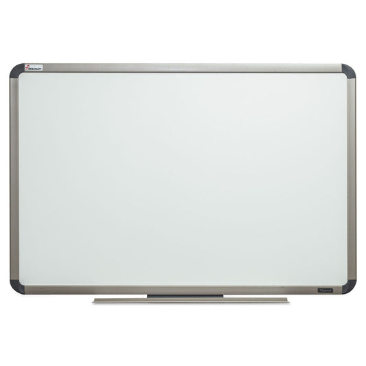 AbilityOne 7110016222121, SKILCRAFT Total Erase White Board, 36 x 24, White Surface, Silver Titanium Frame