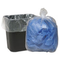 Classic Clear Linear Low-Density Can Liners, 10 gal, 0.6 mil, 24" x 23", Clear, 25 Bags/Roll, 20 Rolls/Carton (242315C)